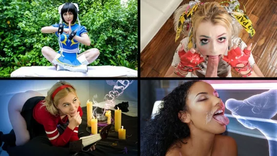 ⁣Halloween Sluts Compilation ※ Bella Rose, Alexa Nova, Lily Lane ※ Team Skeet Selects 