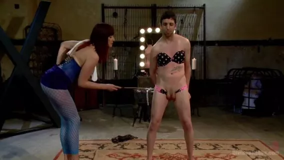 ⁣Bella Rossi And Jay West In Feminized, Pimped Out, And Made To Suck COCK With EXTREME Ball Busting! ※ Bella Rossi ※ Divine Bitches 