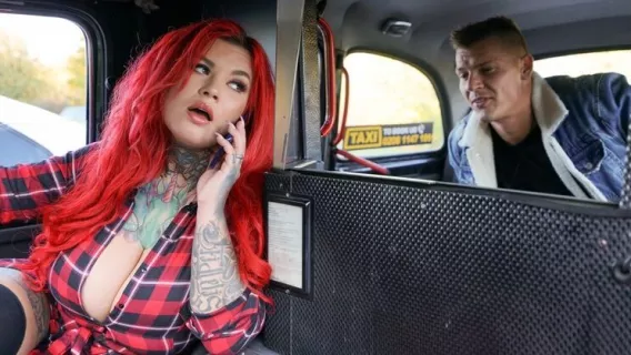 ⁣Busty New Driver Gets Her Thrills ※ Damian Dickey, Sabien DeMonia ※ Female Fake Taxi 