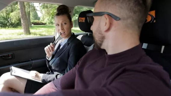 ⁣Lick My Pussy To Calm Me Down ※ Jason X, Emylia Argan ※ Fake Driving School 