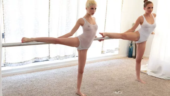 ⁣Dance Partners - S1:E1 ※ Skye West, Piper Perri ※ Petite Ballerinas Fucked 