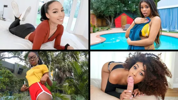 ⁣Best Of Black Valley Girls Compilation ※ Honey Gold, Harley Dean, Jenna Foxx ※ Team Skeet Selects 