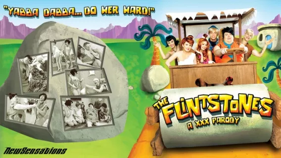 ⁣The Flintstones: A XXX Parody - The Flintstones: A XXX Parody ※ Seth Gamble, Hillary Scott, Brooke Lee Adams ※ New Sensations 