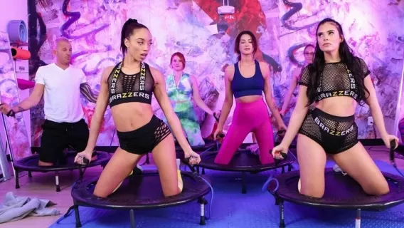 ⁣Double Bubble Bouncing Butt ※ Violet Starr, Scott Nails, Alexis Tae ※ Brazzers 