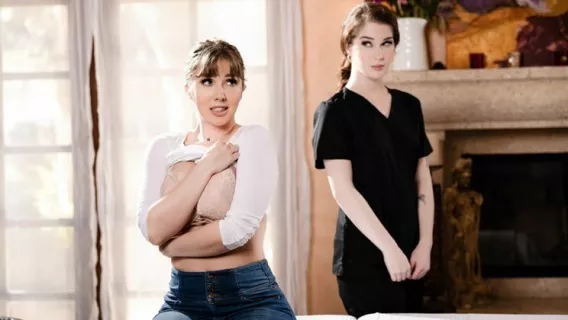 ⁣Your Breasts, Your Choice ※ Lena Paul, Evelyn Claire ※ All Girl Massage 