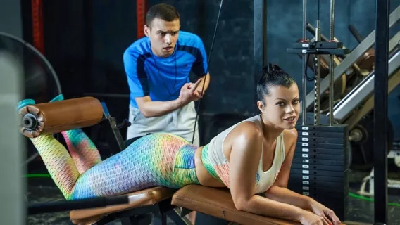 ⁣Next Level Workout ※ Nadia White, Johnny The Ki*** ※ MYLF 