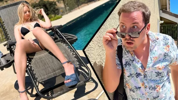 ⁣Pool Boy By Chance ※ Jenna Fireworks, Jessy Jones ※ MYLF 