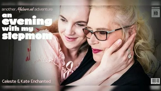 ⁣Hairy Cougar Celeste Seduces Her Hot Stepdaughter Kate Enchanted For A Pussylicking Good Time ※ Celeste, Kate Enchanted ※ Mature.nl 