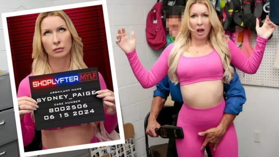 Case No. 8002506 - Bending The Right Way ※ Tommy Gunn, Sydney Paige ※ ShopLyfter MYLF 