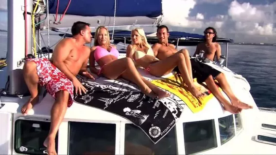 ⁣Boroka Bolls Gets Double Fucked On The Ship ※ Boroka Borres, J.J., Mike Angelo ※ BANG.com 