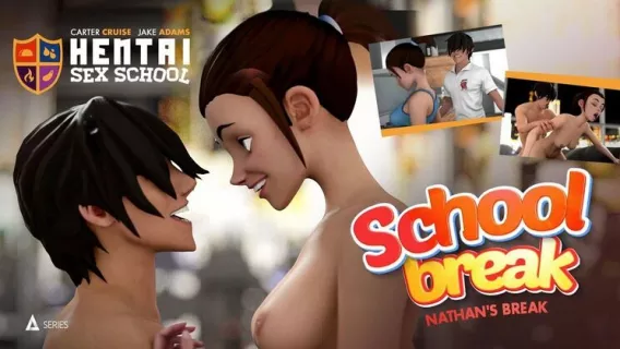⁣Hentai Sex School Episode 7: Nathans Break ※ Carter Cruise, Jake Adams ※ Adult Time Animation 