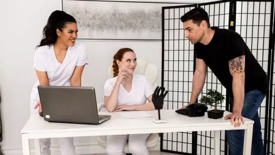 ⁣New Outlook On Life ※ Maya Farrell, Ryan Driller, Madison Morgan ※ Fantasy Massage 