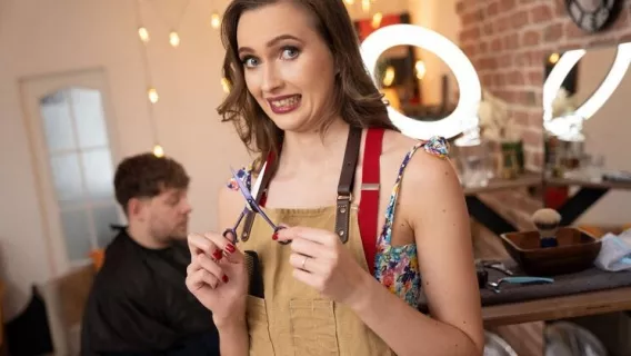 ⁣Barbershop Bonking ※ Michael Fly, Stacy Cruz ※ FakeHub Originals 