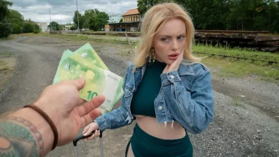 ⁣Big Tits Slut Misses Train ※ Martin Gun, Ruby Lee ※ Public Agent 