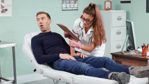 ⁣The Deepthroat Doctor Is In ※ Danny D, Marina Maya ※ Brazzers 