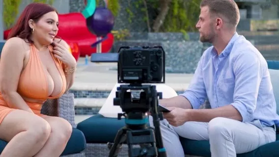 ⁣Busty Pornstar Natasha Nice Takes An Ass Pounding During An Interview GP2605 ※ Vince, Natasha Nice ※ Porn World 