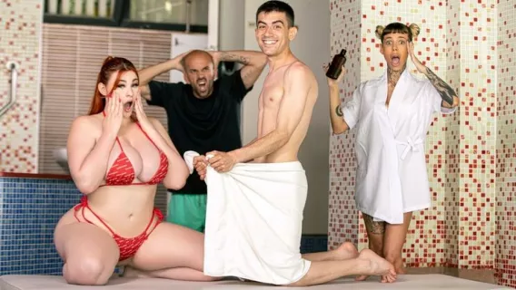 Sneaky Poolside Sex ※ Jordi El Niño Polla, Abigaiil Morris ※ Brazzers 