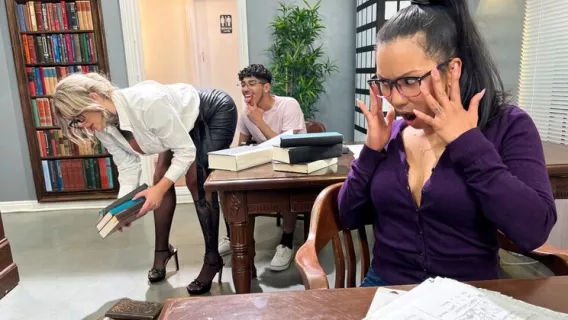 ⁣Goofing Off In A Library ※ Diego Perez, Christina Savoy ※ Lil Humpers 