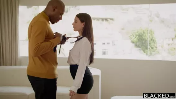 ⁣My GF Likes His Big Black Cock A Li*** Too Much ※ Lana Rhoades, Flash Brown ※ BLACKED 