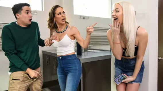 ⁣Stuck On Your Mom ※ Ricky Spanish, Cherie Deville ※ Brazzers 