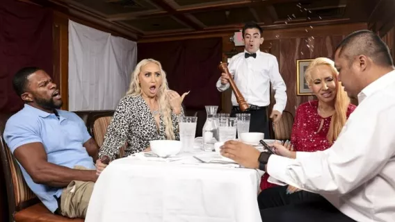 Waiter Gets Served A Big Round Ass ※ Jamie Knoxx, Jordi El Niño Polla, Nina Kayy ※ Brazzers 