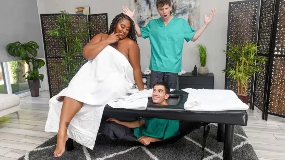 ⁣Sneaky Masseur Likes Big Tits ※ Jordi El Niño Polla, Dallas Playhouse ※ Brazzers 