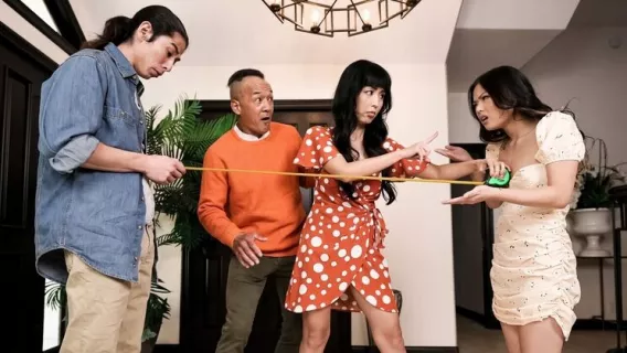 ⁣Measuring Up! ※ Lulu Chu, Chong Dong, David Lee ※ Brazzers 