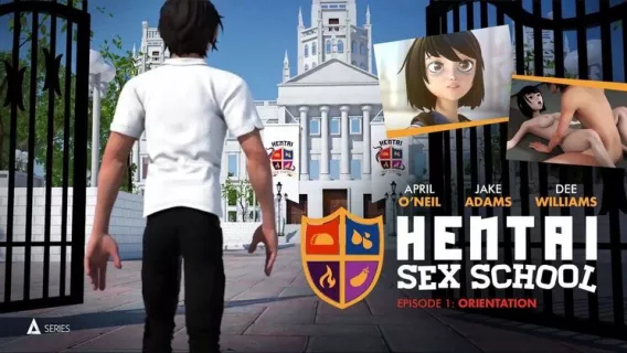 ⁣Hentai Sex School Episode 1 : Orientation ※ Wolf Hudson, Dee Williams, April Oneil ※ Adult Time Animation 