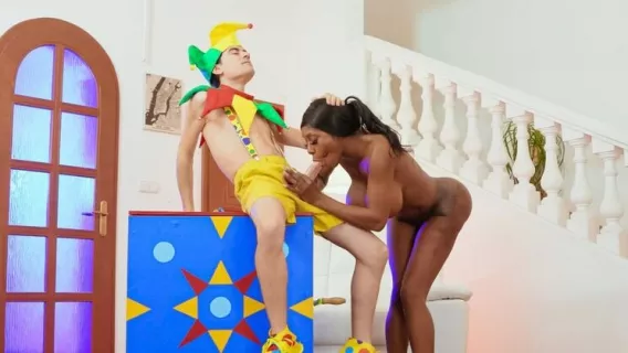 ⁣Jordi In The Box ※ Jordi El Niño Polla, Ebony Mystique ※ Brazzers 