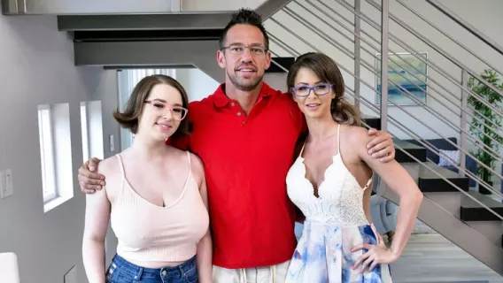 ⁣Eviction And Dick Addiction ※ Anna Blaze, Emily Addison, Johnny Castle ※ Family Strokes 