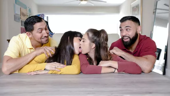 ⁣The Father Daughter Bake And Swap Pt.2 ※ Juan Largo, Kitty Carrera, Sofie Reyez ※ Daughter Swap 