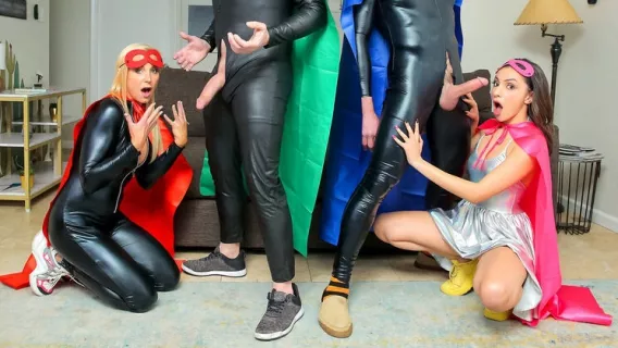 ⁣When My Swap Family Does A Super Hero Event - S3:E1 ※ Hime Marie, Sophia West ※ Family Swap 