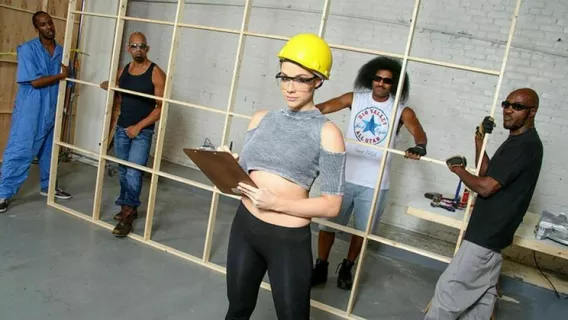 ⁣Chanel Preston ※ Wesley Pipes, Jack Napier, Chanel Preston ※ Blacks on Blondes 