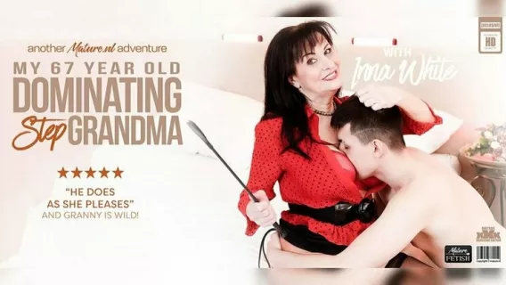 ⁣67 Year Old Stepgranny Inna White Loves Dominating Her Stepgrandson And Plays Some Kinky Games ※ Bruno Baxter, Inna White ※ Mature.nl 