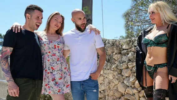 ⁣My Stepbrothers Want Old Pussy ※ Kevin White, Axel Farfua, Julia Maze ※ Group Mams 