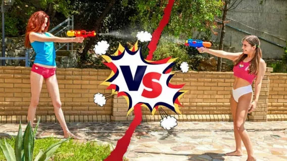 ⁣Angel VS Elise Pussy Competition ※ Elise Moon, Angel Rai ※ Club Sweethearts 