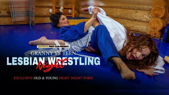 ⁣Granny VS Te***! Old And Young Lesbian Wrestling Sex! ※ Purr Simona, Mini Schwarz ※ Mature.nl 