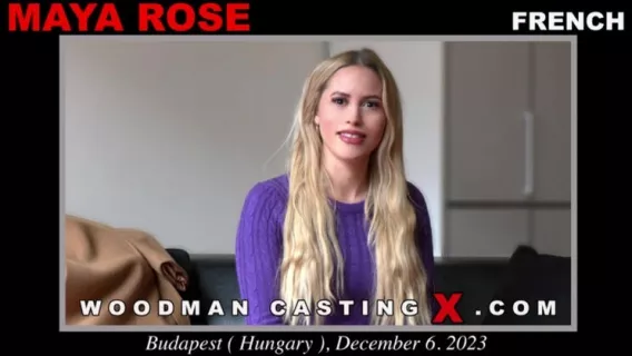 ⁣Maya Rose Casting ※ Maya Rose ※ Woodman Casting 