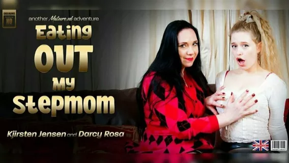 ⁣Lesbian Darcy Rosa Is Eating Out Her Stepmom Kjirsten Jensens Wet Pussy ※ Darcy Rosa (EU), Kjirsten Jensen (EU) ※ Mature.nl 