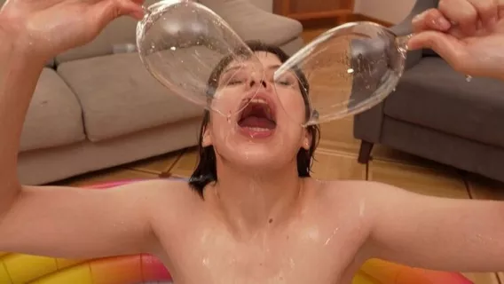 ⁣First DPP / First Piss Witn 20yo Babe ! First Gang Bang ※ Aleksandr Bright, Tim Monster Cock, Black Rocky ※ NRX Studio 