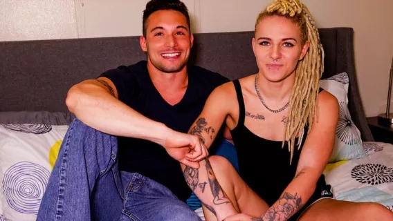 DNF! Superman Look-A-Like Darian Tyrell Falls Out At The Finish Line With Charlie Moore! ※ Charlie Moore, Darian Tyrell ※ Hot Guys Fuck 