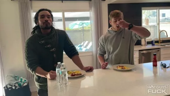 ⁣Behind The Scenes: Brock Fisher And Leo Woodman Pre Gaming The Way Studs Should! ※ Gio Givanni, Brock Fisher, Leo Woodman ※ Hot Guys Fuck 