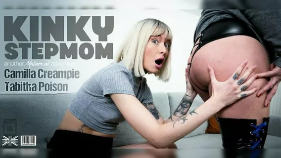 ⁣British MILF Camilla Creampie And Her Kinky Stepdaughter Have The Kinkiest Lesbian Sex Ever ※ Tabitha Poison, Camilla Creampie (EU) ※ Mature.nl 