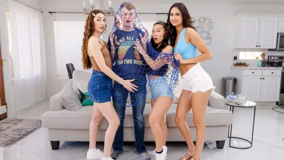 ⁣Three Of Us Take A Bite Of My Stepbrother - S23:E7 ※ Eliza Ibarra, Tiana Blow, Kimmy Kimm ※ Step Siblings Caught 