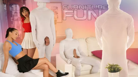 ⁣This Furniture Can Fuck?! Two Freeuse Girls Go For A Ride ※ Whitney Wright, Jack Vegas, Joshua Rivers ※ Team Skeet Classics 