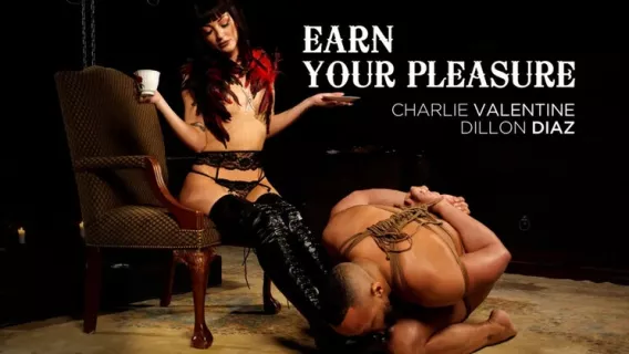 ⁣Charlie Valentine And Dillon Diaz: Earn Your Pleasure ※ Charlie Valentine, Dillon Diaz ※ Divine Bitches 