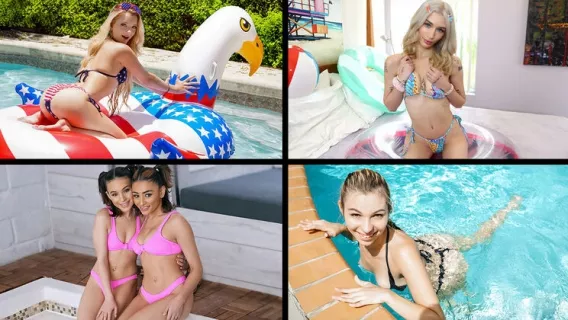 Bikinis And Cute Butts Compilation ※ Riley Star, Amber Stark, Sophia Sweet ※ Team Skeet Selects 