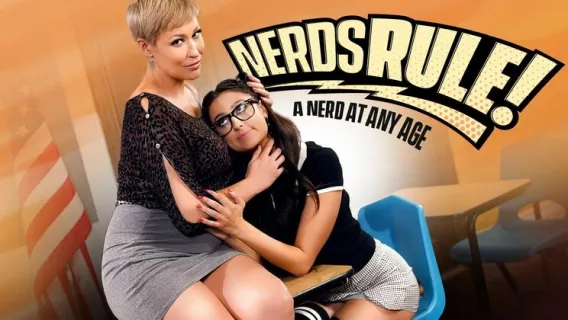 ⁣Nerds Rule!: A Nerd At Any Age ※ Ryan Keely, Eliza Ibarra ※ Girlsway 