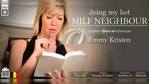 ⁣Emmy Kristen Is A Blonde MILF Who Loves To Fuck And Suck Her Neighbours Hard Cock ※ Emmy Kristen (EU), Torquemada ※ Mature.nl 