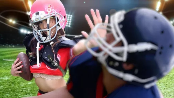 ⁣The Touchdown Thot ※ Alexia Anders, Danny Mountain ※ Exxxtra Small 